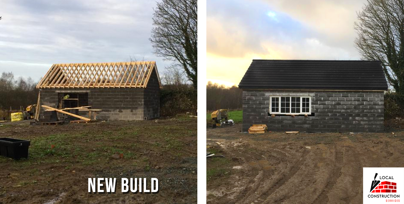 New Build Shed Project Local Construction Services Virginia