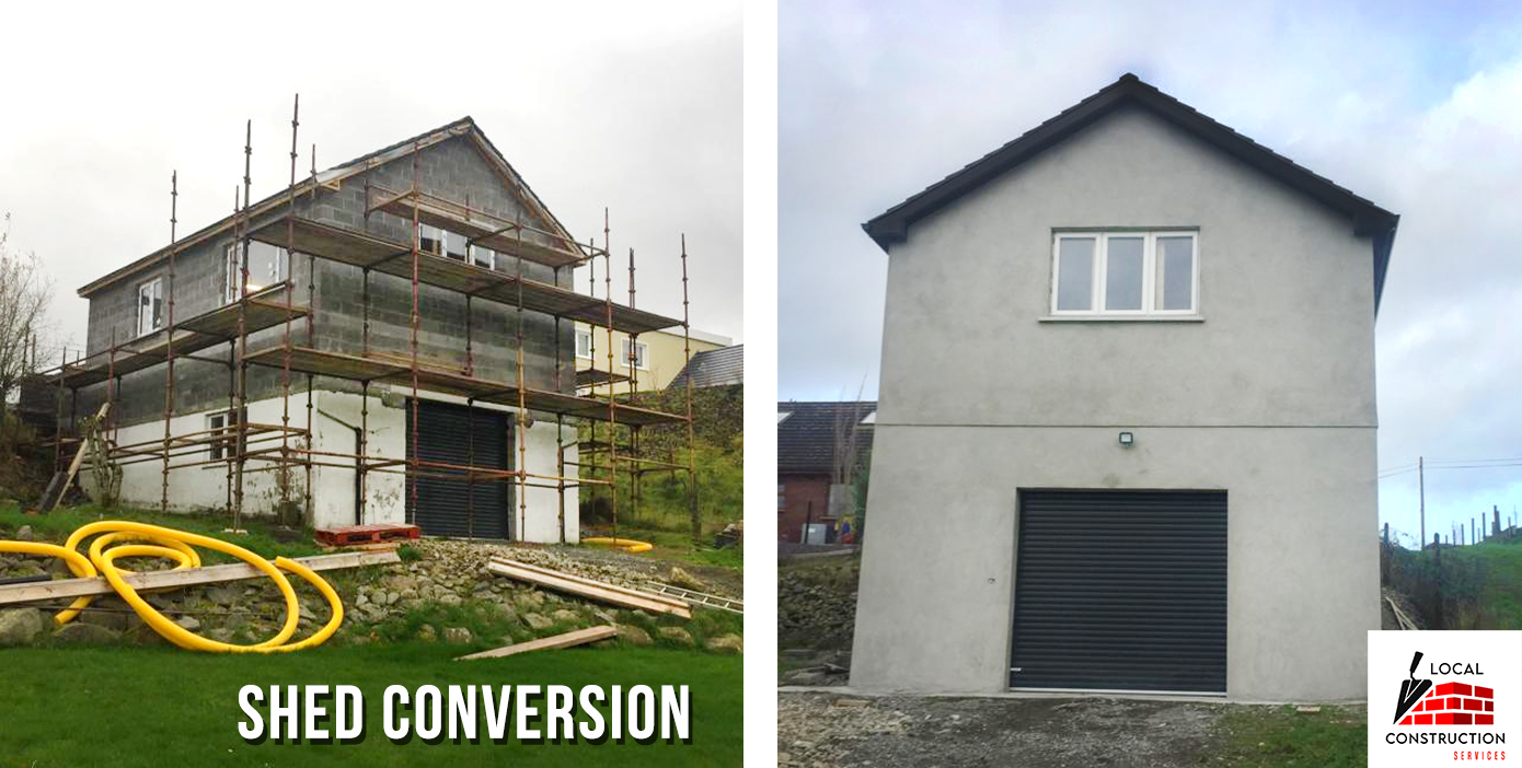 Shed Rennovation Conversion New Build
