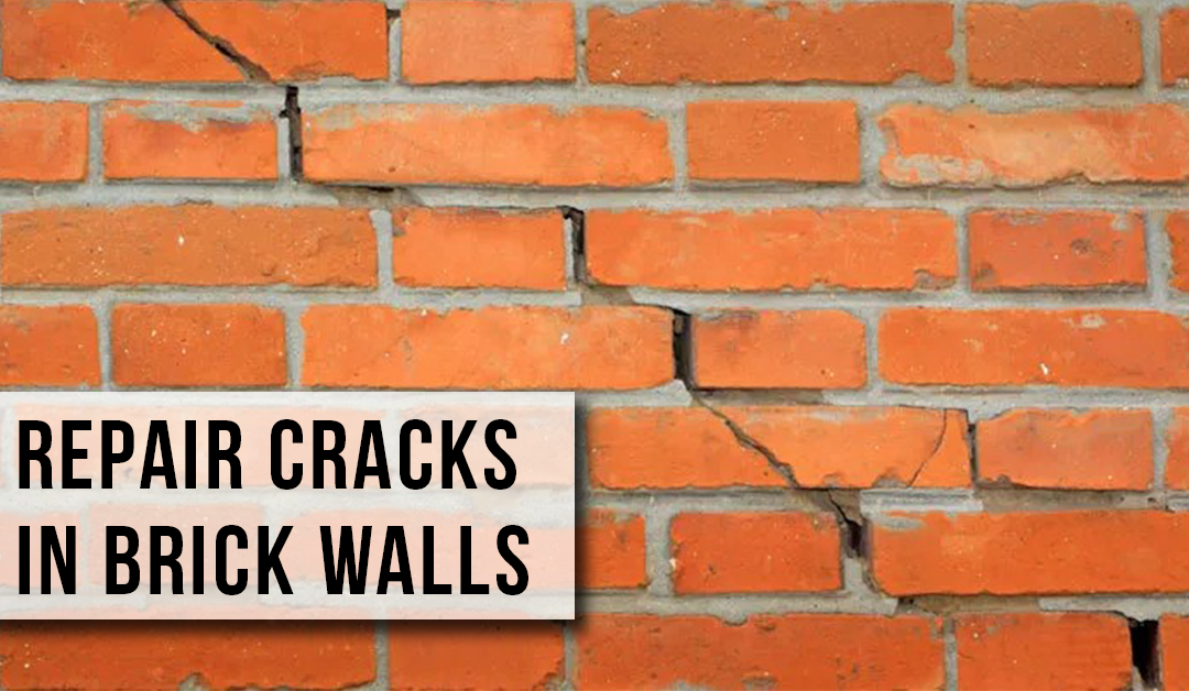 Professional masonry stitching to repair cracked walls in a Dublin building.
