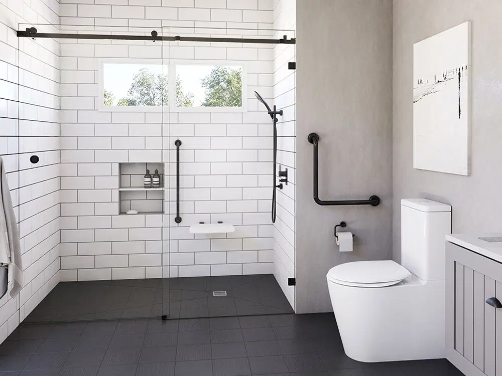 We build to upgrade your bathroom for accessible access in Ireland