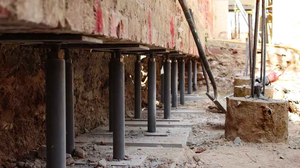 underpinning foundation satablising Dublin
